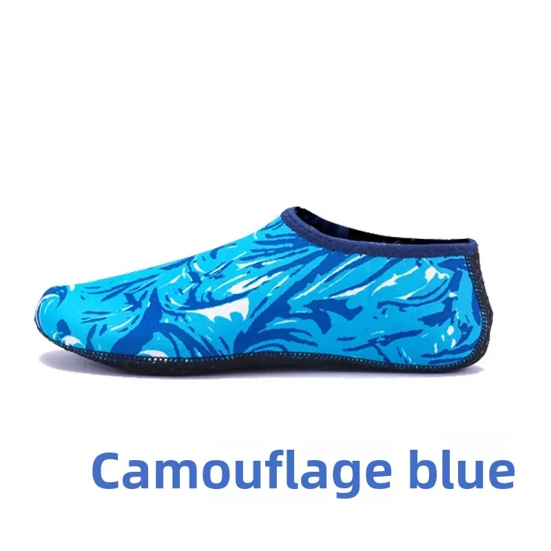A02 camouflage blue [Beach socks]]
