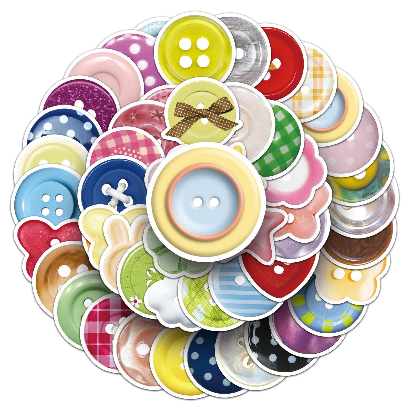 10/50PCS Bunte Taste Kreative Aufkleber Personalisierte Kreative Hand Hinweis Ins Stil Dekorative Handy Fall Helm Aufkleber