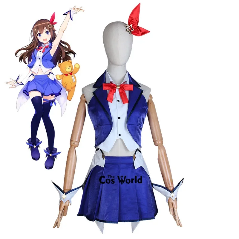 

YouTuber Vtuber Hololive Tokino Sora Idol платье униформа наряд на заказ косплей костюмы