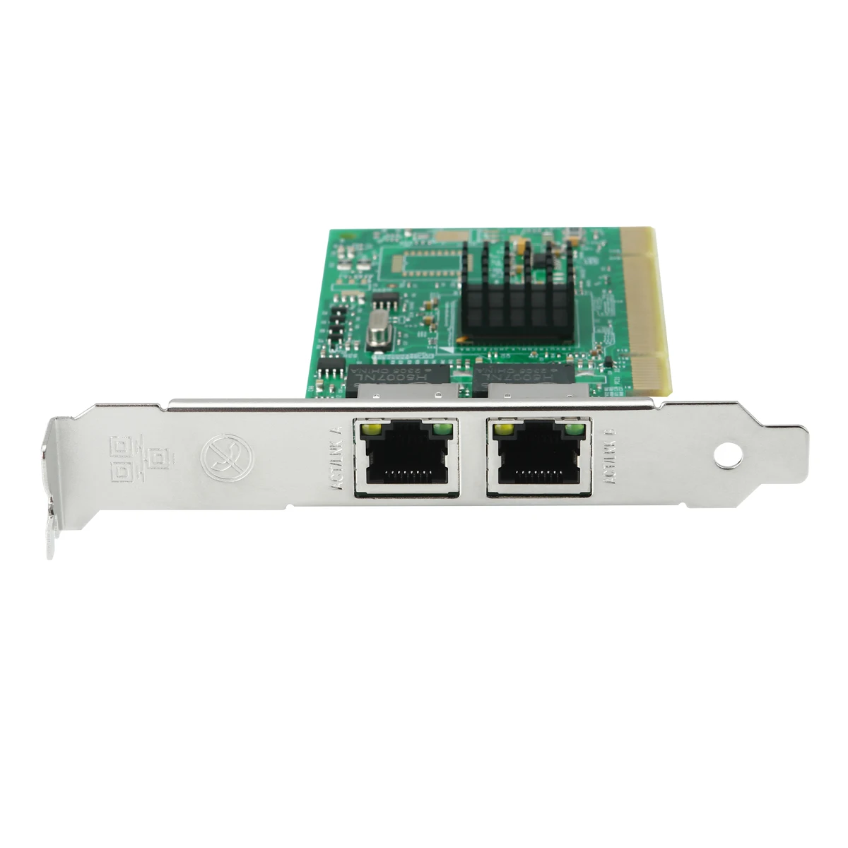 인텔 82546-T2 듀얼 포트 PCI-X/ PCI 기가비트 이더넷 네트워크 카드 10/100/1000Mbps LAN 어댑터 컨트롤러 유선 NIC 서버 PC