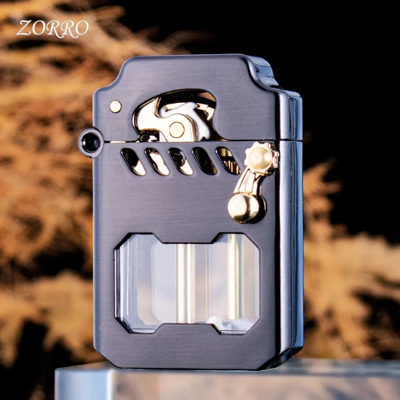 Zoro出品 Amazon.com: Zorro Cyber Mecha Kerosene Lighter – Transparent
