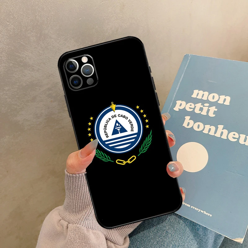 Cape Verde Flag Case For iPhone 14 13 12 11 15 16 Pro Max Mini Plus X XR XS Max Cover Coque 9