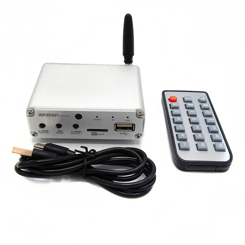 Hifi Home Audio Lossless Music Player digital audio player Bluetooth 5.0 Receiver ES9018K2M Decoding USB/TF Card/Coaxial/3.5mm Input AD823A Opamp