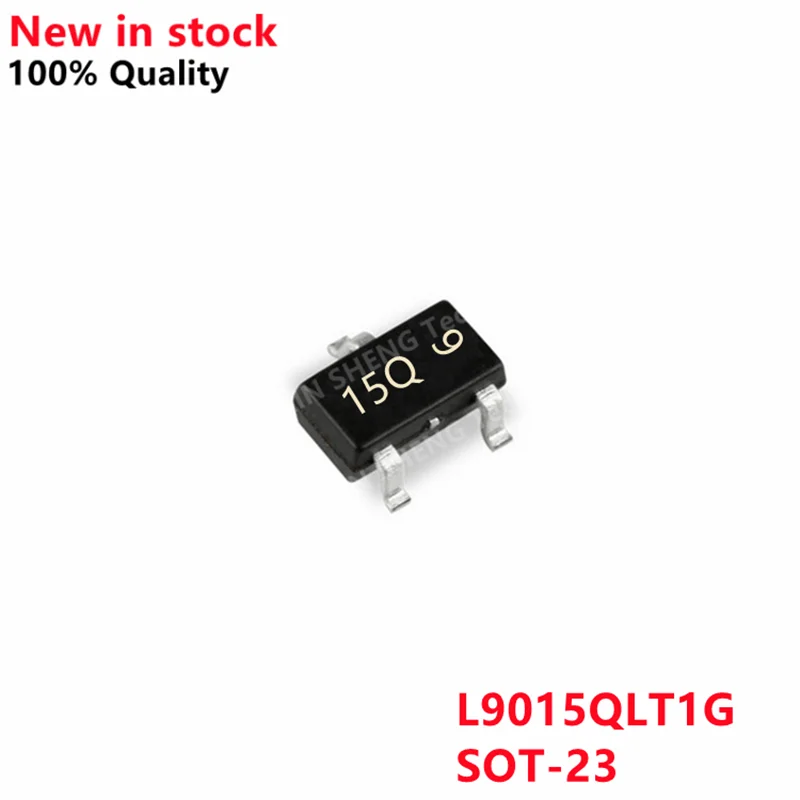 Тройная трубка SMD, 50 шт., L9015QLT1G Marking 15Q L9015RLT1G Marking 15R SOT-23 PNP 45 в 100 мА