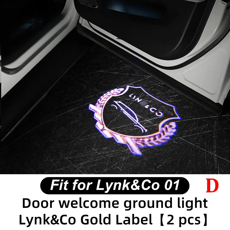 2 Stuks Autodeurverlichting Projector voor Lynk&Co 01 02 03 05 09