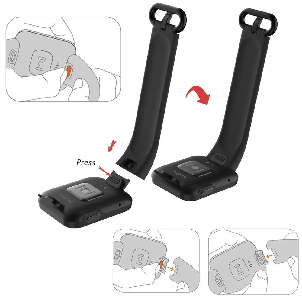 Sport Strap Silicone Replacement Wristband