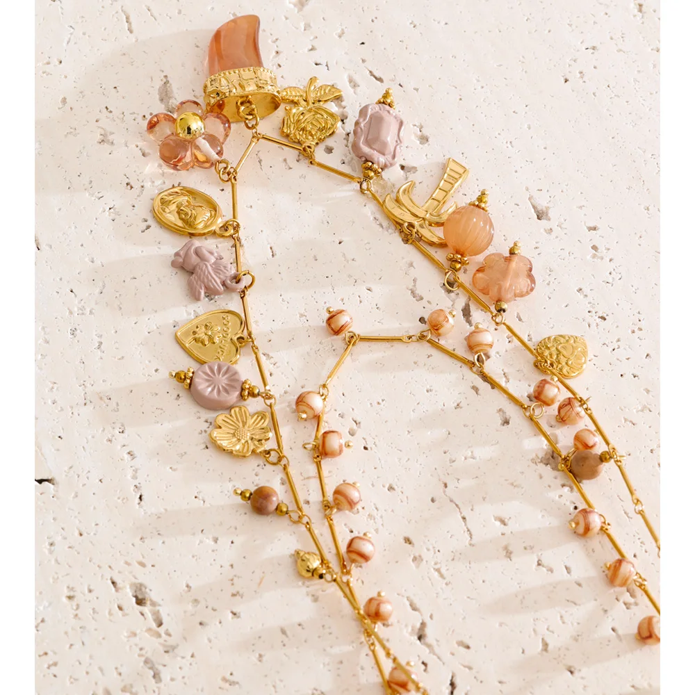 Yhpup 2026 Double-Layer Chain Necklace