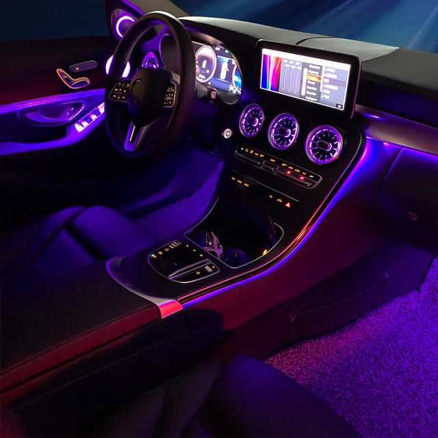 64色LEDエアベント、メルセデスベンツCクラスW206 GLC X254対応 LED