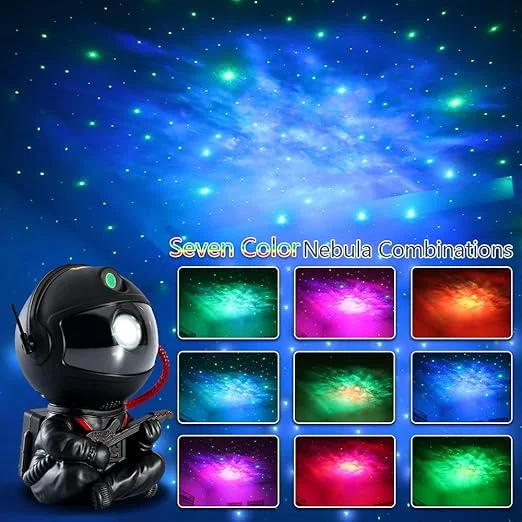 Astronaut Star Projector Lamp, Suitable for Multi-Room Decoration, A Great Gift, and a Perfect Starry Night Light for Bedroom De