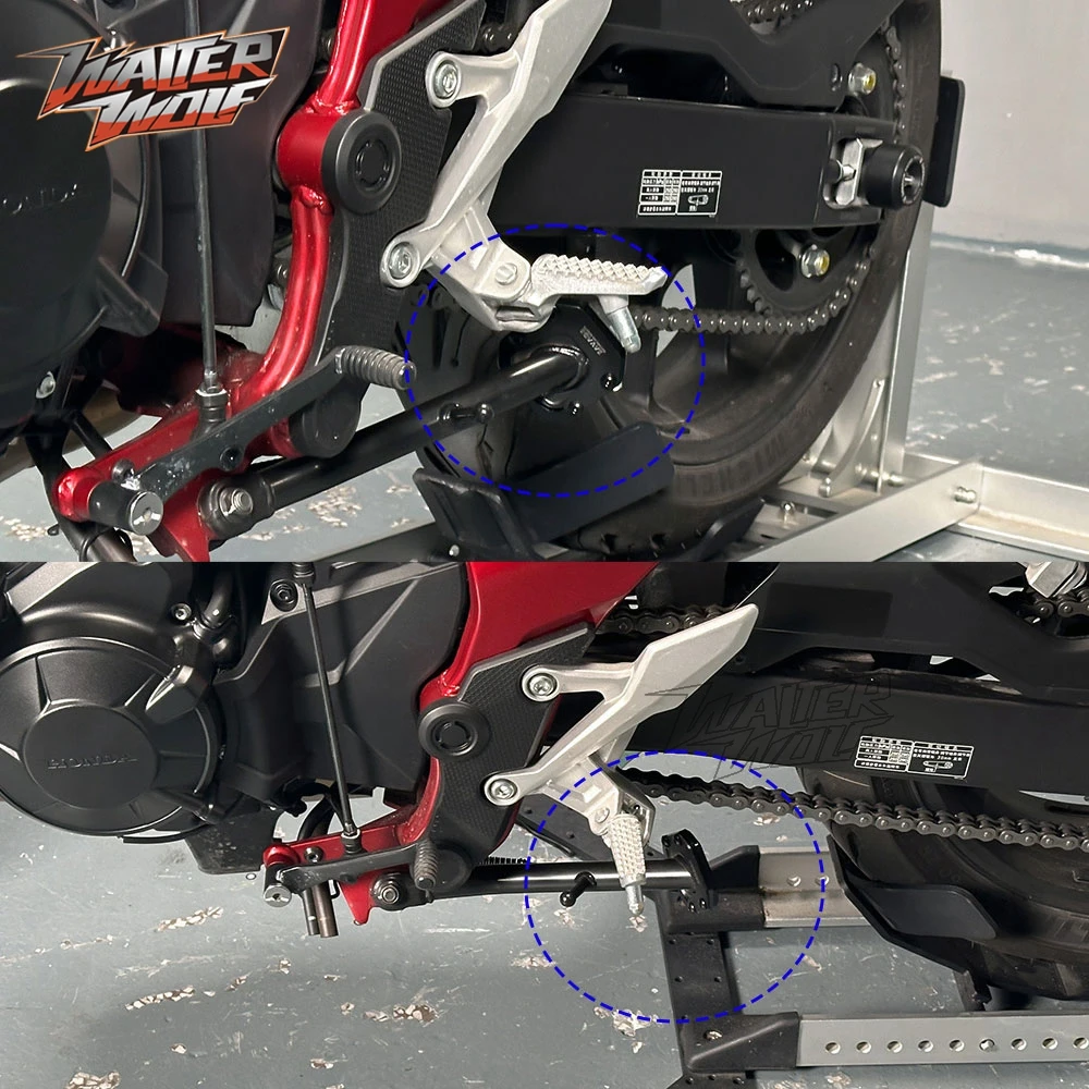 CB750 XL750 2025 킥스탠드 확대 플레이트 (혼다 트랜스알프 750, 호넷 750 2023 2024 사이드 스탠드 연장 플레이트/홀더)