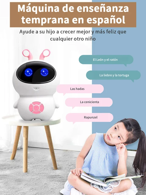 Spanish Language Baby Learning Toys Spanish Early Education Machine Nursery Rhyme Fairy Tale poetry Early education content toys 2