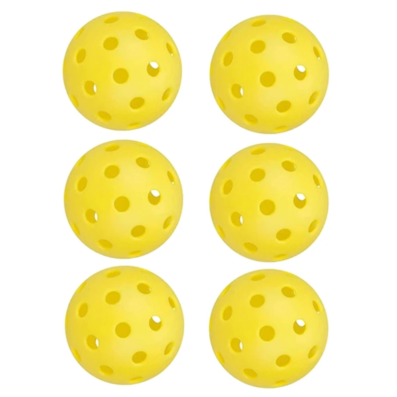 

40 Holes Outdoor Pickleball Balls Hollow Out Practice Balls with Multiple Color