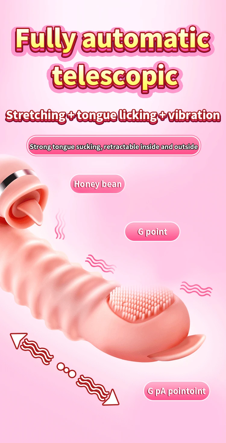Dildo Neuer leistungsstarker Vibrator für Frauen G-Punkt-Kaninchenvibrator Zunge lecken Klitoris Stimulato_voghion.com