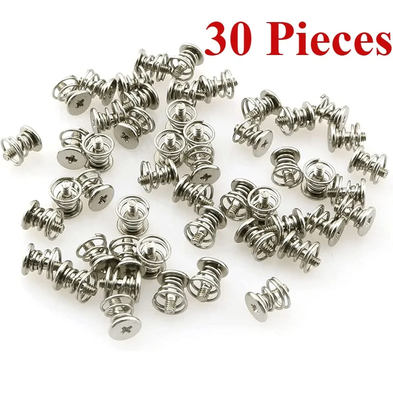 10/30pcs M2 M2.5 M3 Springs Graphics Card Screw Computer CPU Mainboard Radiator Fixing Bolts DIY Phillips Step Screws
