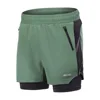 ARSUXEO Men's 7" Running Shorts 2 in 1 Quick Dry Athletic Training Exercise Jogging Sports Gym With Zipper Pocket Workout 1