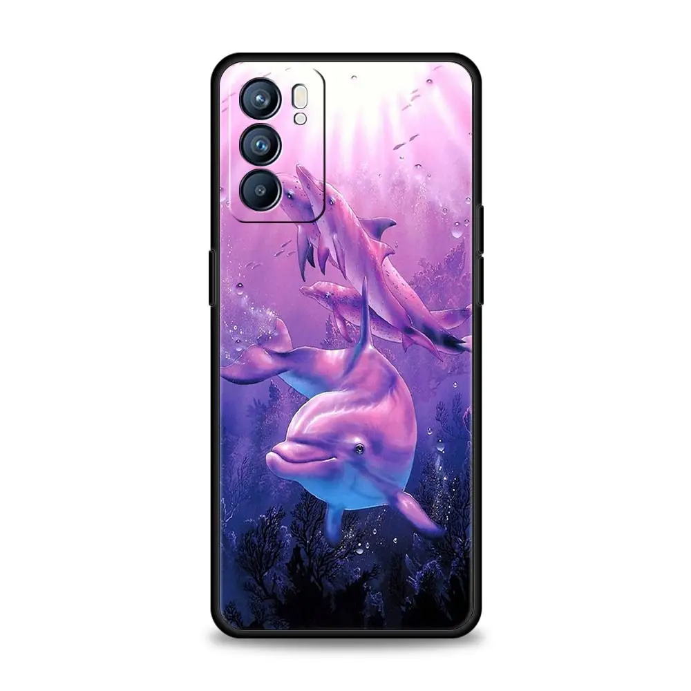 Ocean Animal Dolphin Phone Case - Artistic Design Protector Cover