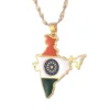 India Map Flag Pendant Necklaces Indian Jewelry 4