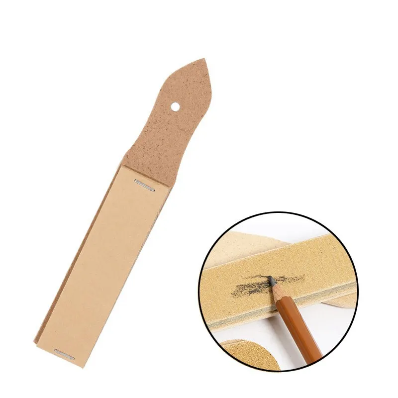 Drawing pencil sandboard Drawing pencil chalk grinding paper Sharpening sandpaper color paper sanding board grinding powder boar 6
