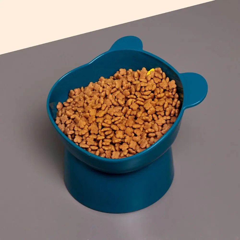 

Bear Shape Bear Shape Dog Feeding Bowls Anti-choking Cartoon Cat Water Bowl Plastic Skidproof Neck Protectors Dog Bowls Indoor