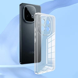 Sleek Transparent Silicone Phone Case - Ultrathin High - Quality Back Cover for Vivo iQOO Z10 (Clear)