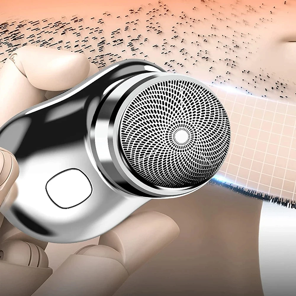 Xiaomi MIni Electric Shaver For Men Pocket Size Washable Electric Razor Mens Rechargeable Portable Cordless Shaving Face Beard 2