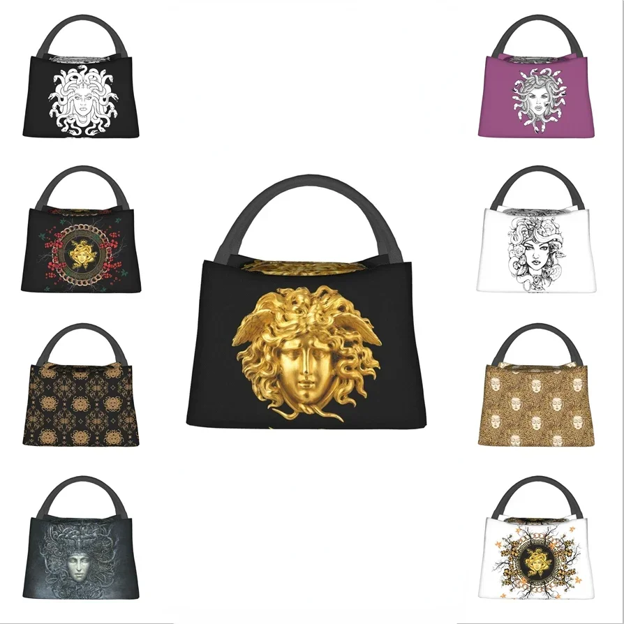 

Термоизолированный контейнер для обеда с греческой мифологией и змеиным ворсом