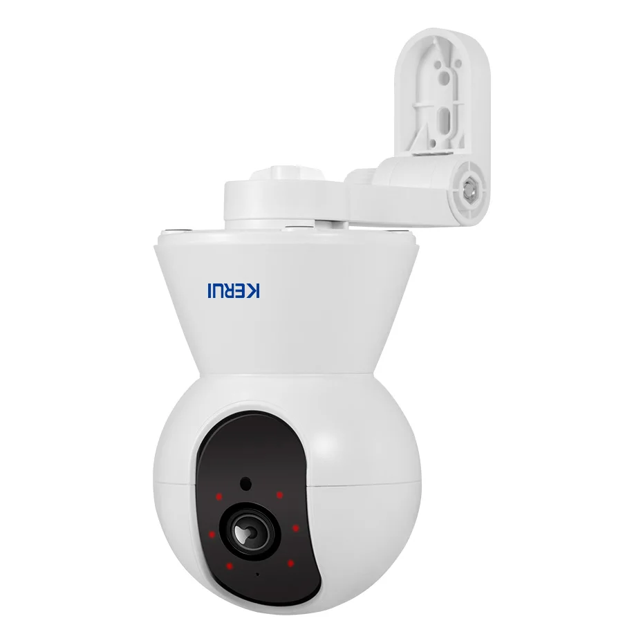 KERUI 4K 8MP Tuya Smart Mini WiFi IP Camera With Bracket Indoor Wireless Home Security AI Human Detect CCTV Surveillance Camera 6
