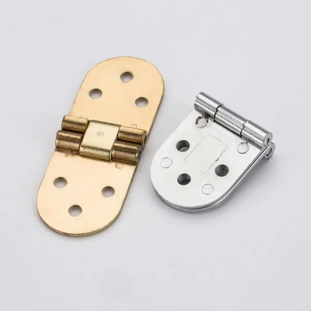 1pcs 80*30mm Flap hinge Matt Brass Hinges Self Supporting Folding Table cabinets doors Hinge Flush Mounted accessories 2