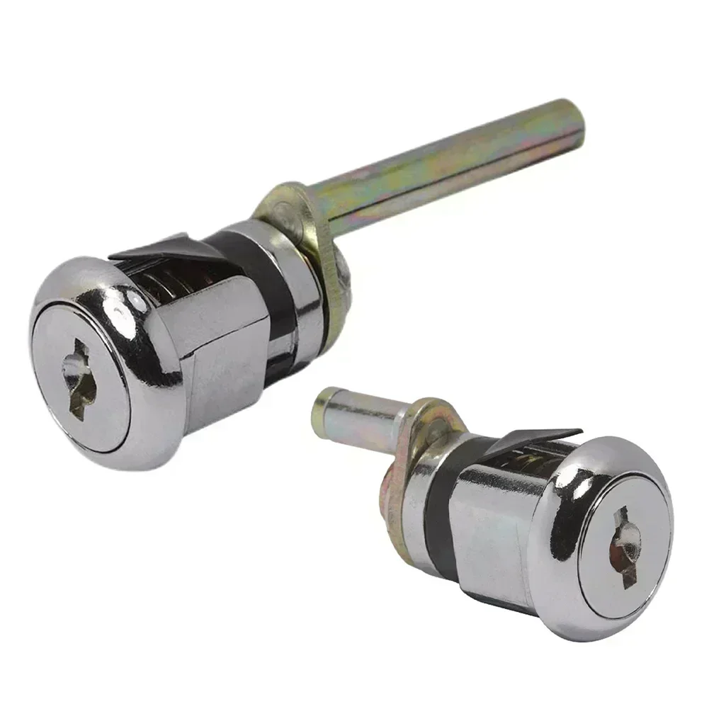 【Shop Now and Save】 1pc Lock With 2pcs Keys For Furniture Central Lock Door Lock Rod Metal Cabinet Triple Lock File Cabinet Lock Household Parts.