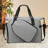 Pickleball Racket Bag Multifunctional Large Capacity Shoe Compartment Tennis Bag Handbag for Beginners Women Men Players Adults 3
