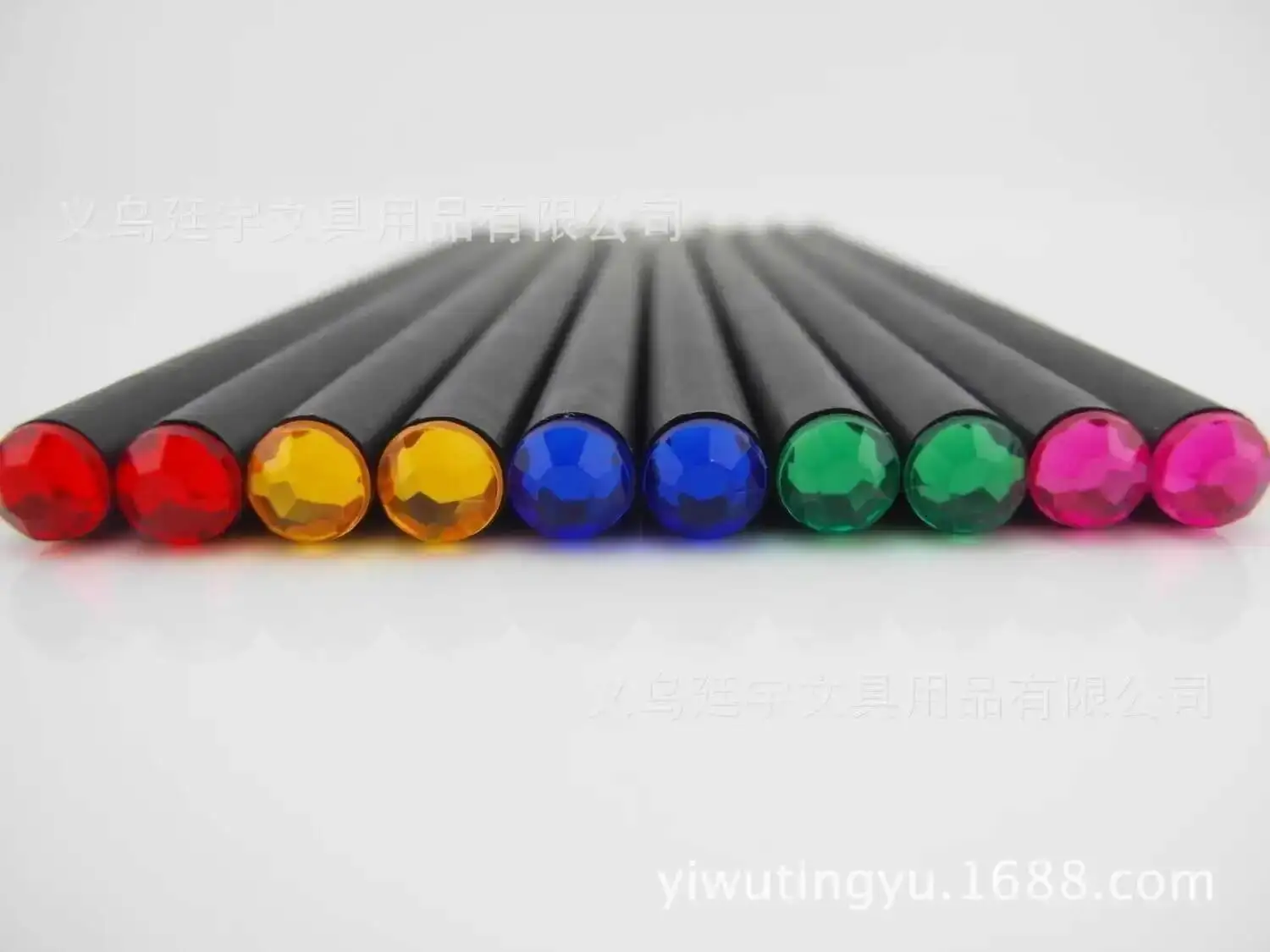 1 stück Lytwtw der Kawaii Schwarz Umweltfreundliche Kunststoff HB Diamant Farbe Bleistifte Standard Bleistift Für Schüler Schule Büro Liefert – Detail 16