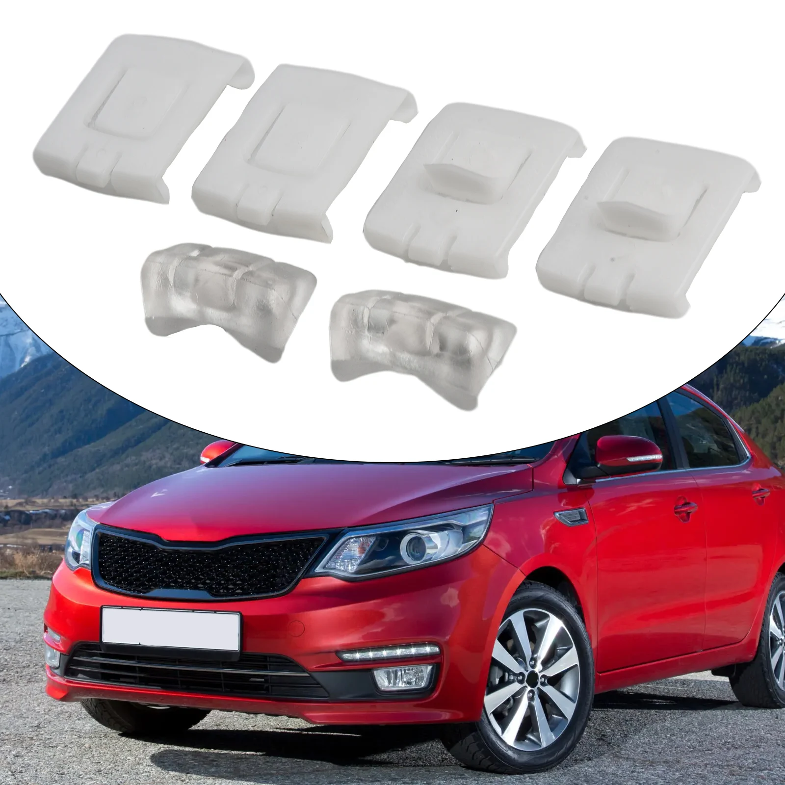 Must Have Seat Rail Runner Clip Slider Guide Piece Set Per Golf Mk1 Mk2 Mk3 Corrado Facile Installazione Confezione Da 6 Pezzi