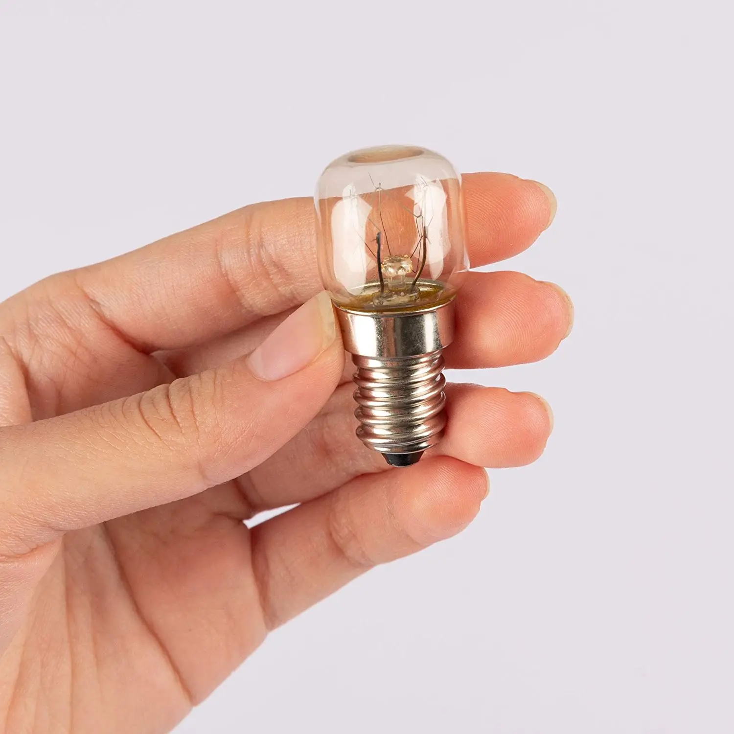 Pack de 6 petites ampoules Edison In347 à vis E12 E14 T22, lampes