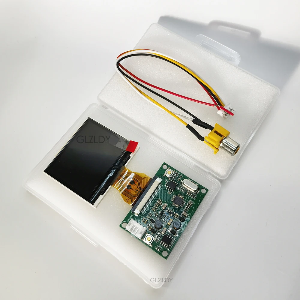 2 inch LCD display module kit NTSC/PAL auto 640*240 4:3 with RCA in for CCTV Household Appliances brightness adjust image flip lcd screen display
