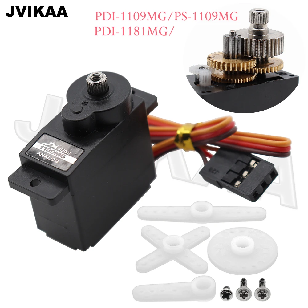 JXServoPDI1181MGPDI1109MGMetalGearDigitalCoreServoPS1109MG