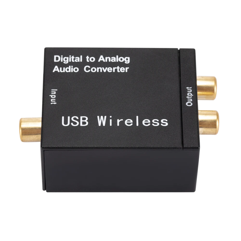 디지털 광 동축-아날로그 스테레오 토스링크 동축 신호, RCA R/L, 광 케이블 포함, 앰프 리시버 스피커용 1m, 192KHz