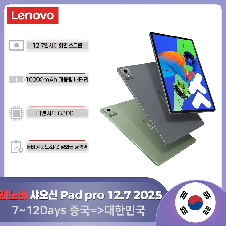 New Lenovo Xiaoxin Pad Pro 12.7 2nd 2025 Tablet Dimensity 8300 2.9