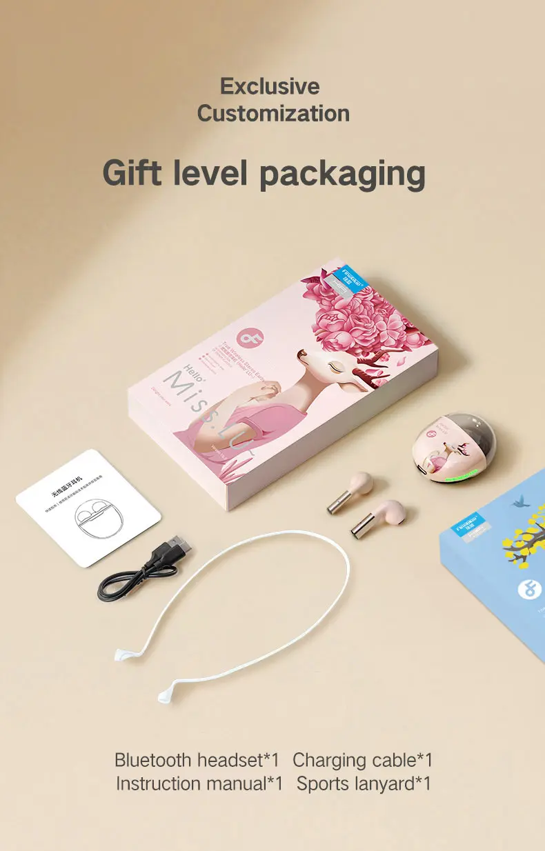 Fineblue HELLO'LU TWS Earbuds | True Wireless Earbuds Waterproof LED colorful light Fineblue HELLO'LU TWS Earbuds | True Wireless Earbuds Waterproof LED colorful light
