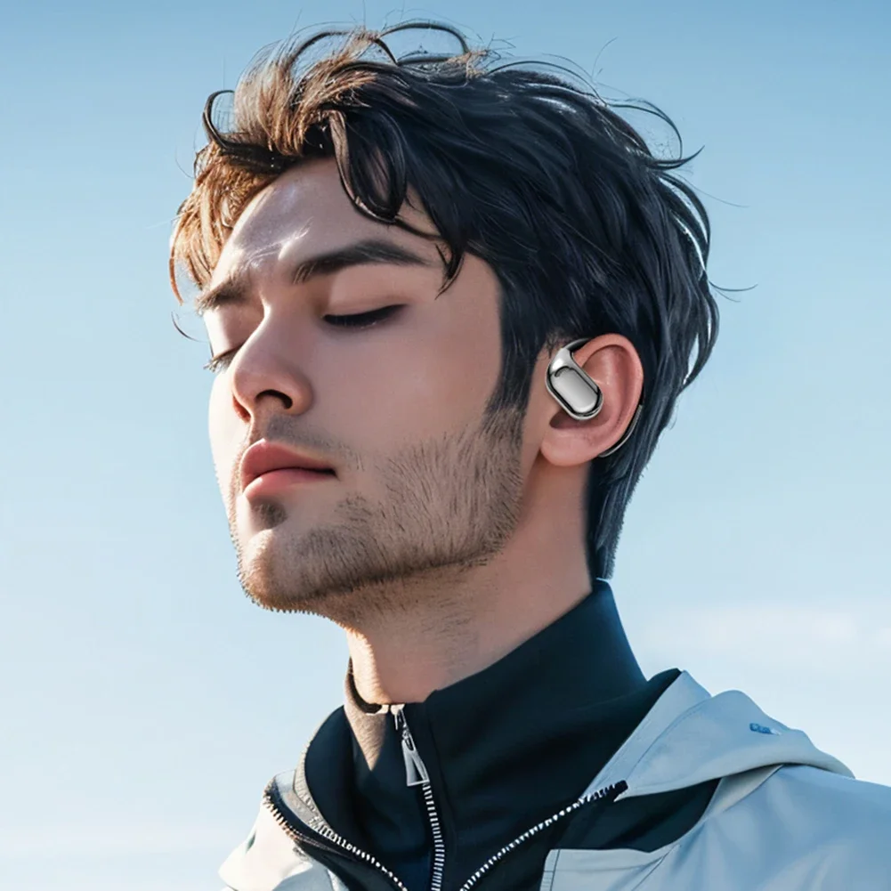 AI Translator Earphone Bluetooth-Compatible 5.4 Real-time Translation Earbuds Wireless Headphones for Office Business Learning