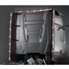 LED Side Lights for Tamiya 1/14 RC Truck Benz Actros 56335 56348 Tractor Trailer  Decoration Back Lamp Bar Degree DIY Parts 6