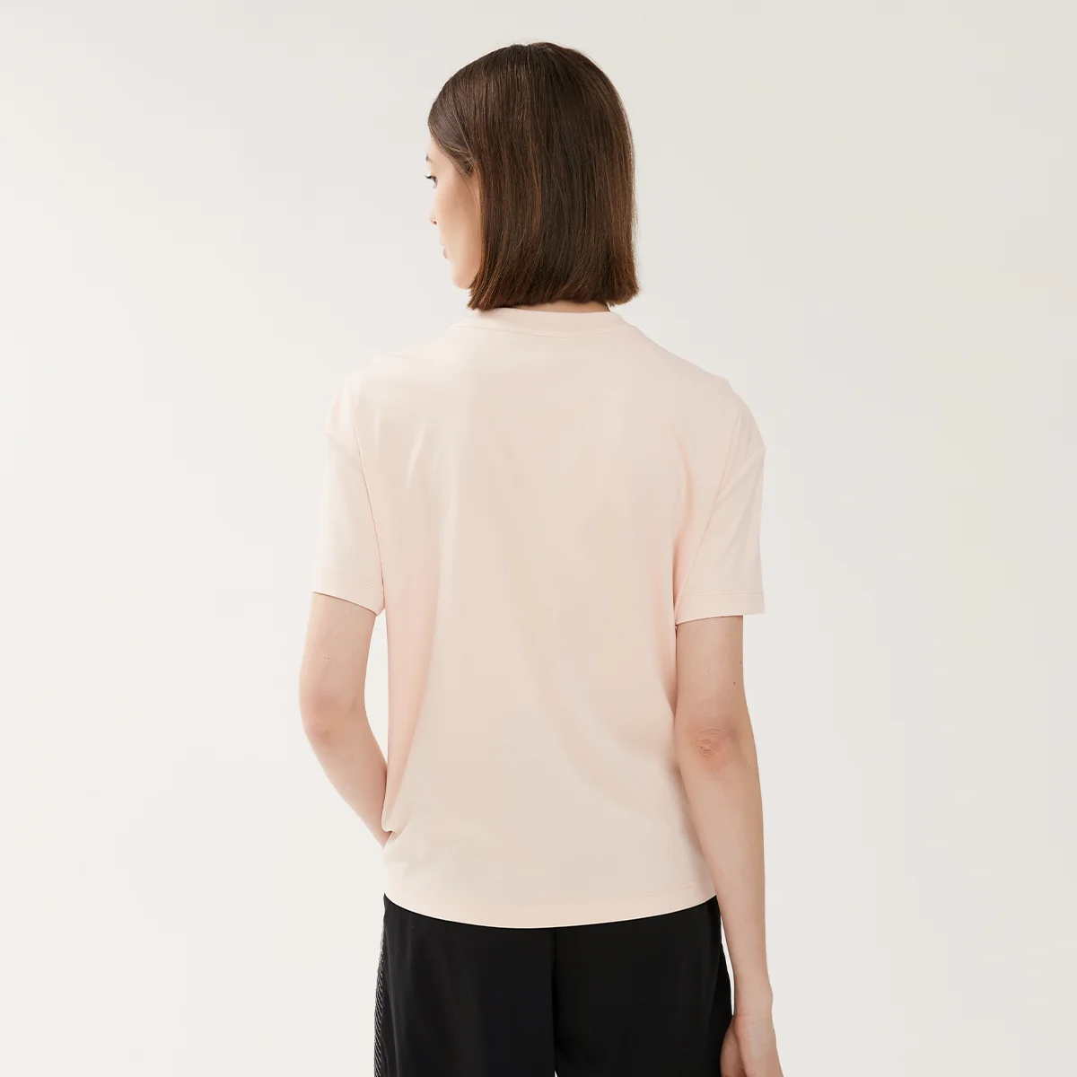 Summer Short Sleeved T Shirts Women's Clothing 100% Pure Pima Cotton Tshirt Tops Ladies T-ShirtClothes