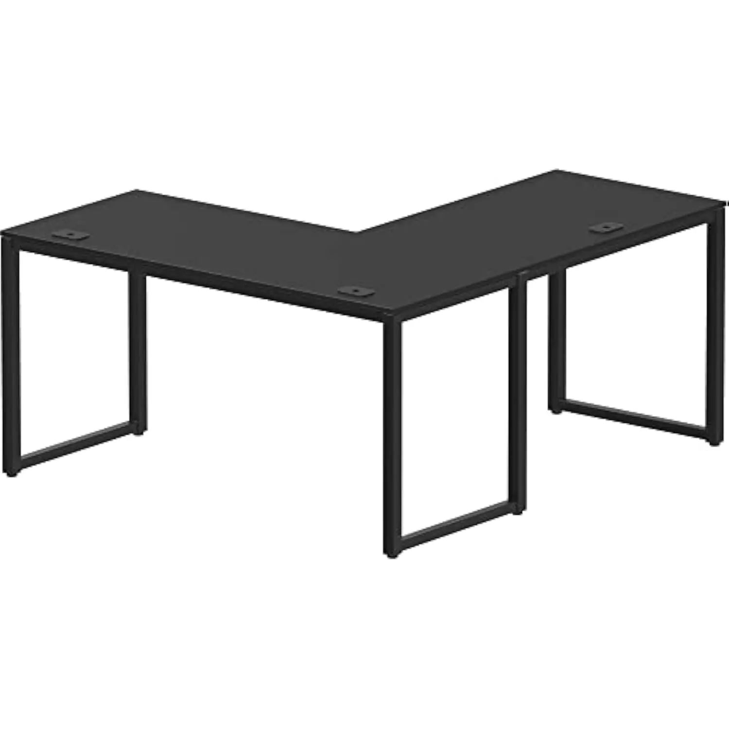 SHW Home Office 55-Inch Large Computer Desk, Espresso 4