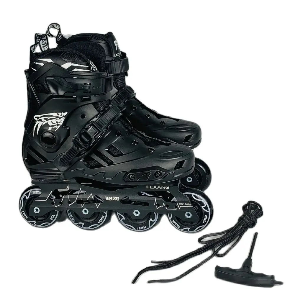 

Inline Roller Skate Professional Adult Men Sneakers With 4 Wheels Shoes For Outdoor Sport 4-Wheel Skates Racing Speed Skating