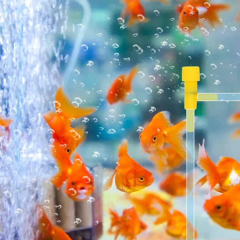 10/20pcs Aquarium Air Flow Control Valve Tap Fish Tank Air Water Flow Regulator Hose Connector For 5mm Oxygen Tube