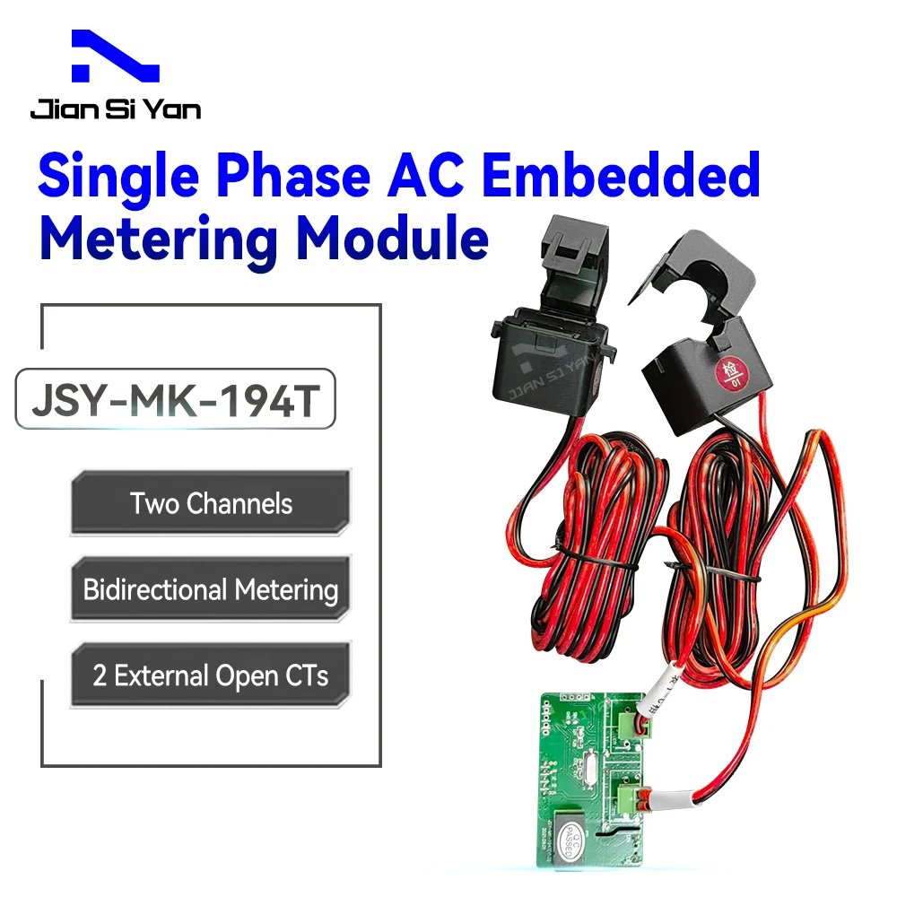 JSY-MK-194T Two Way Open CT Two Ways Current Transformer Bidirectional Measurement PCBA Energy Meter power meter