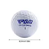 Double Layer Practice Golfball Double Layer Golf Practice Ball Golf Balls Training Putter Assist Accessory For Beginners High 6