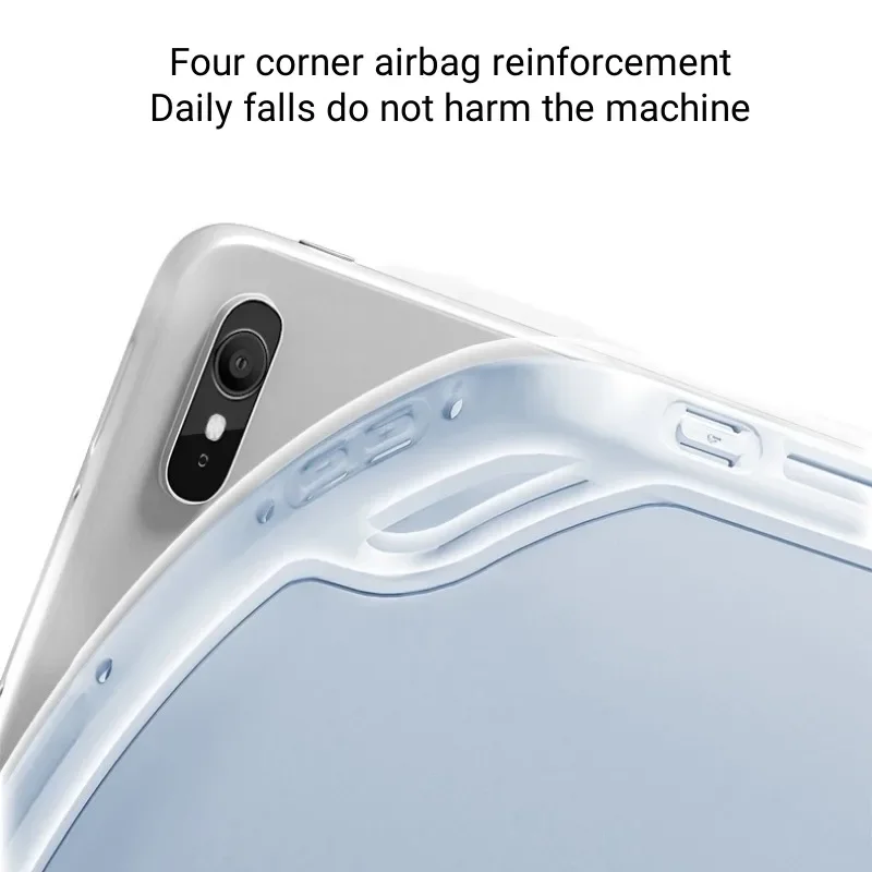 Custodia Trasparente GIOPUEY Per HUAWEI MatePad 11.5 (2023) – Cover Posteriore Morbida TPU, Angoli Airbag, Ultra Sottile, Anti Urto