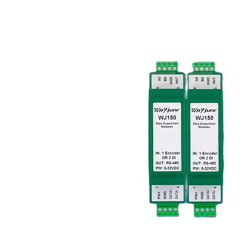 

1-channel encoder pulse signal counter meter 2DI high-speed ModbusRTU module WJ150