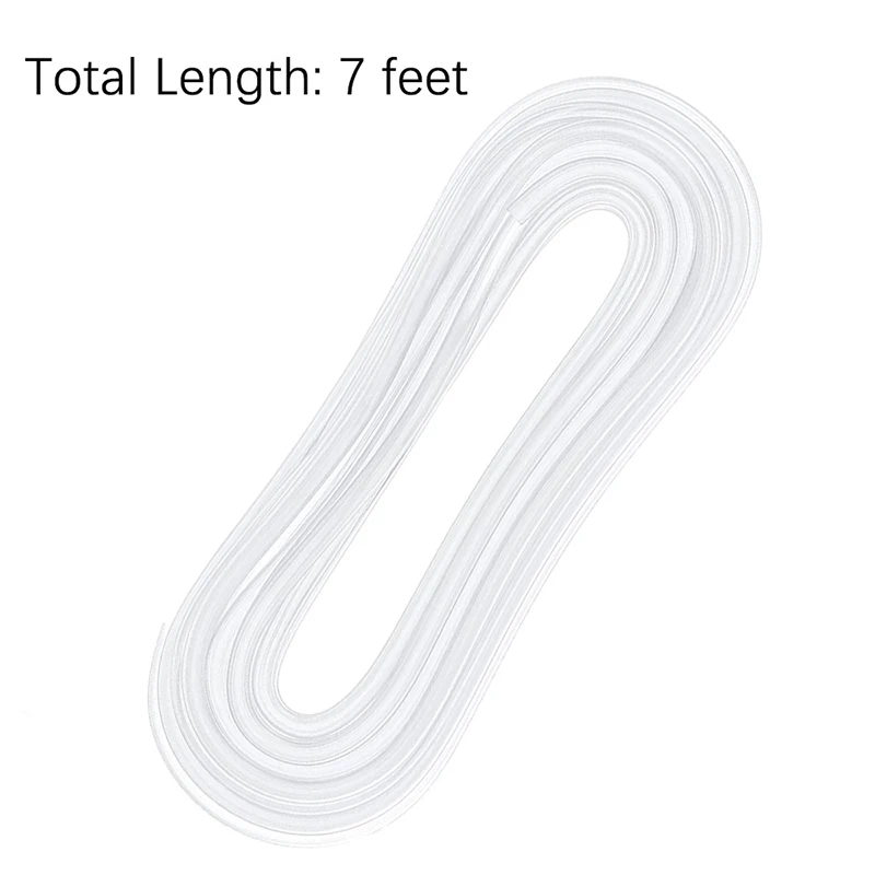 Aquarium Tubing Hose Pipe Airline Silicone Tubing Standard 3/16" Tubing for Fish Tank Air Pump aquarium tubing connectors aquarium air pipeline peristaltic pump tube