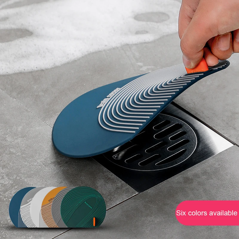 

Shower Drain Covers PVC Floor Drain Shower Hair Catcher Bathroom Kitchen Sink Filter Home Deodorant Insect-proof Floor Cover